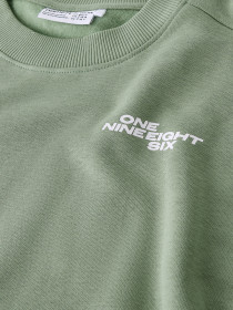 NAME IT Sweatshirt Shane Hedge Green